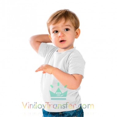 Camiseta sublimable de bebé y niño/a con tacto algodón de 160g