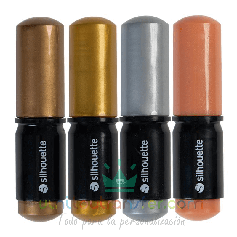 Rotuladores metalizados Silhouette - Pack 4 colores