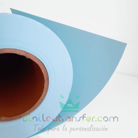 papel decal azul plotter impresion solvente ecosolvente uv