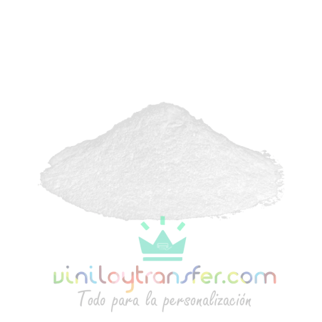 dtf powder polímero blanco