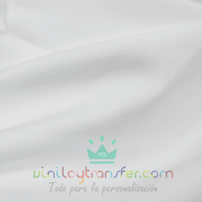 Tela toalla de microfibra de secado rapido blanca