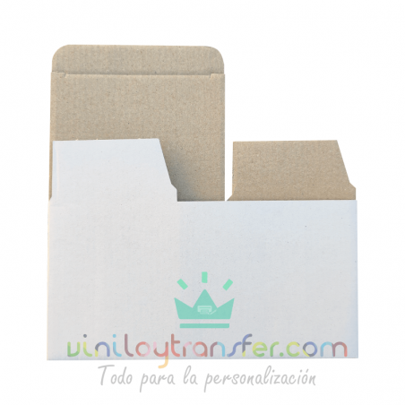 caja de cartón individual para taza regalo
