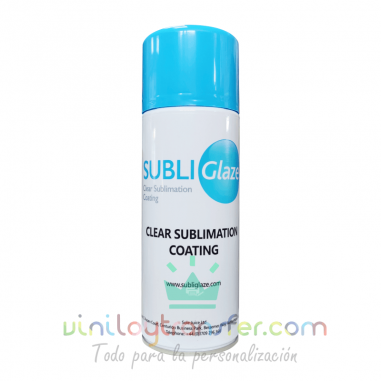 Barniz para sublimación transparente en spray Subli Glaze